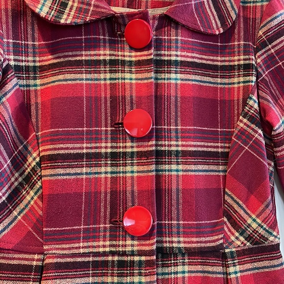 KLd signature ladies dress coat/jacket SMALL 3 button w deep pockets lined - Picture 2 of 13